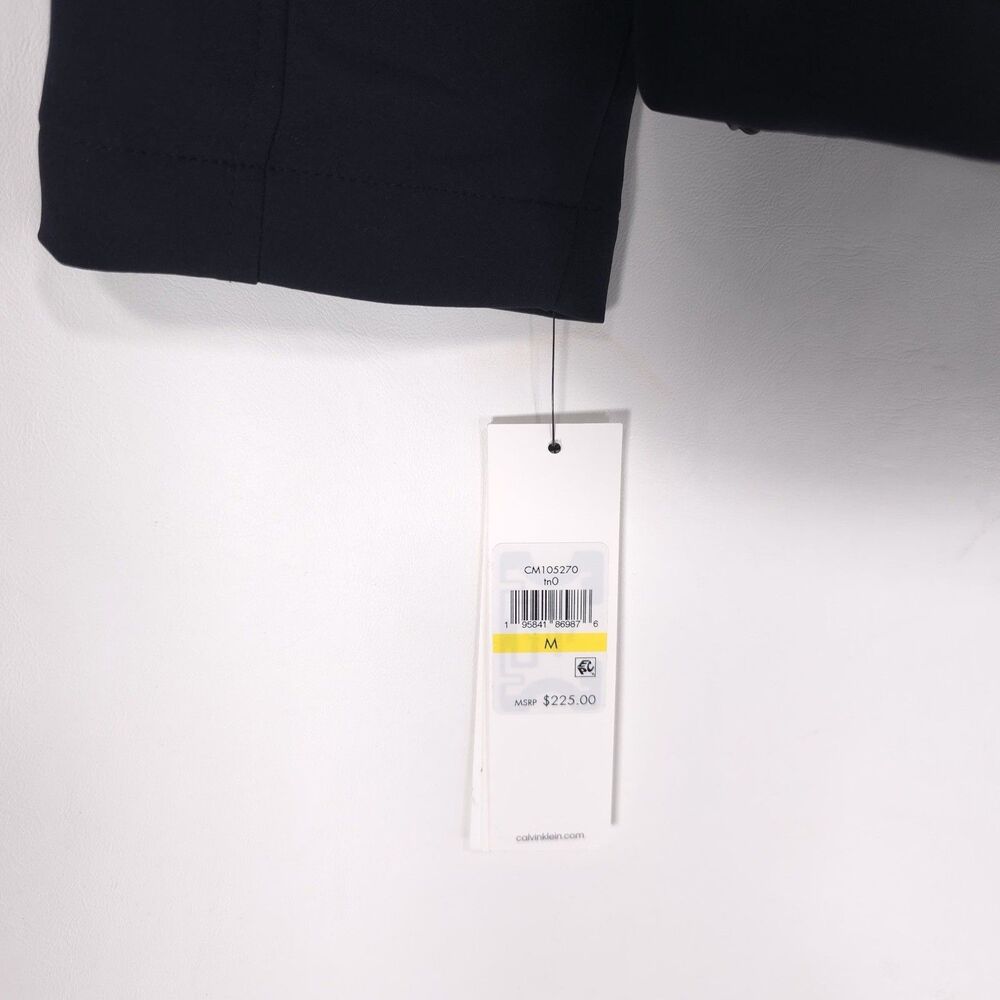Calvin Klein New Men’s Jacket MEDIUM Sherpa Lined Infinite Soft Shell True NAVY - Picture 15 of 16